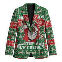 Justice For Black Lives Christmas Blazer Funny Xmas Holiday Patterns - Wonder Print Shop