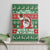 Justice For Black Lives Christmas Canvas Wall Art Funny Xmas Holiday Patterns - Wonder Print Shop