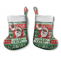 Justice For Black Lives Christmas Stocking Funny Xmas Holiday Patterns - Wonder Print Shop