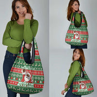 Justice For Black Lives Christmas Grocery Bag Funny Xmas Holiday Patterns - Wonder Print Shop