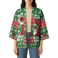 Justice For Black Lives Christmas Kimono Funny Xmas Holiday Patterns - Wonder Print Shop