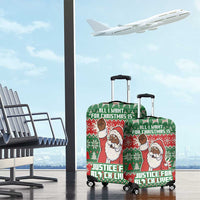 Justice For Black Lives Christmas Luggage Cover Funny Xmas Holiday Patterns - Wonder Print Shop