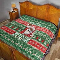 Justice For Black Lives Christmas Quilt Funny Xmas Holiday Patterns - Wonder Print Shop