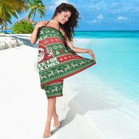Justice For Black Lives Christmas Sarong Funny Xmas Holiday Patterns - Wonder Print Shop