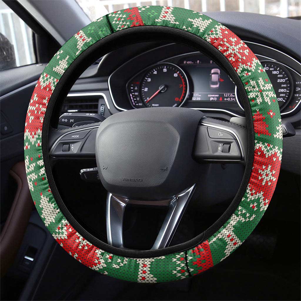 Justice For Black Lives Christmas Steering Wheel Cover Funny Xmas Holiday Patterns - Wonder Print Shop