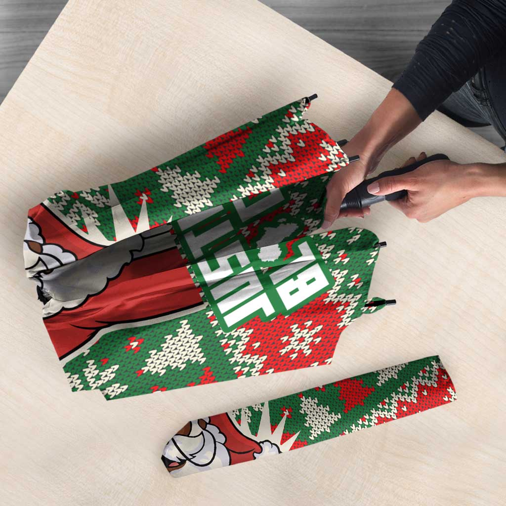 Justice For Black Lives Christmas Umbrella Funny Xmas Holiday Patterns - Wonder Print Shop