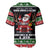 Santa Claus Drive A JEEP Baseball Jersey Funny Xmas Holiday Patterns - Wonder Print Shop