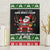 Santa Claus Drive A JEEP Canvas Wall Art Funny Xmas Holiday Patterns - Wonder Print Shop