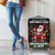 Santa Claus Drive A JEEP Luggage Cover Funny Xmas Holiday Patterns - Wonder Print Shop
