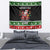 Santa Claus Drive A JEEP Tapestry Funny Xmas Holiday Patterns - Wonder Print Shop