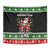 Santa Claus Drive A JEEP Tapestry Funny Xmas Holiday Patterns - Wonder Print Shop