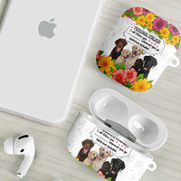 Labrador Retriever Personal Stalker Christmas AirPods Case Funny Xmas Holiday Patterns - Wonder Print Shop