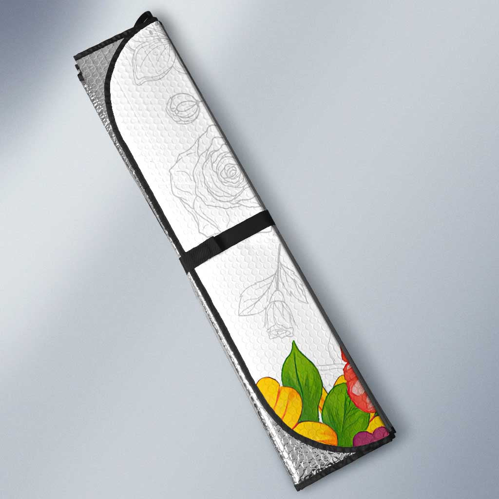 Labrador Retriever Personal Stalker Christmas Auto Sun Shade Funny Xmas Holiday Patterns - Wonder Print Shop