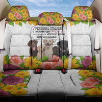 Labrador Retriever Personal Stalker Christmas Back Car Seat Cover Funny Xmas Holiday Patterns - Wonder Print Shop