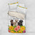 Labrador Retriever Personal Stalker Christmas Bedding Set Funny Xmas Holiday Patterns - Wonder Print Shop
