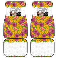 Labrador Retriever Personal Stalker Christmas Car Mats Funny Xmas Holiday Patterns - Wonder Print Shop