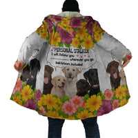 Labrador Retriever Personal Stalker Christmas Cloak Funny Xmas Holiday Patterns - Wonder Print Shop