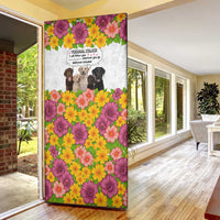 Labrador Retriever Personal Stalker Christmas Door Cover Funny Xmas Holiday Patterns - Wonder Print Shop