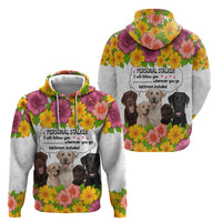 Labrador Retriever Personal Stalker Christmas Hoodie Funny Xmas Holiday Patterns - Wonder Print Shop
