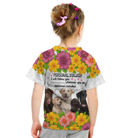 Labrador Retriever Personal Stalker Christmas Kid T Shirt Funny Xmas Holiday Patterns - Wonder Print Shop