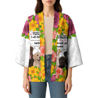 Labrador Retriever Personal Stalker Christmas Kimono Funny Xmas Holiday Patterns - Wonder Print Shop