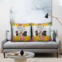 Labrador Retriever Personal Stalker Christmas Pillow Cover Funny Xmas Holiday Patterns - Wonder Print Shop