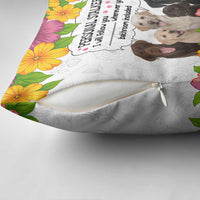 Labrador Retriever Personal Stalker Christmas Pillow Cover Funny Xmas Holiday Patterns - Wonder Print Shop