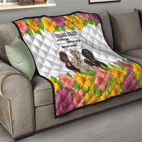 Labrador Retriever Personal Stalker Christmas Quilt Funny Xmas Holiday Patterns - Wonder Print Shop