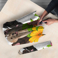 Labrador Retriever Personal Stalker Christmas Umbrella Funny Xmas Holiday Patterns - Wonder Print Shop