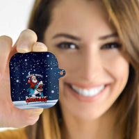 Great White Christmas Shark Christmas AirPods Case Funny Xmas Holiday Patterns - Wonder Print Shop