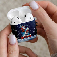 Great White Christmas Shark Christmas AirPods Case Funny Xmas Holiday Patterns - Wonder Print Shop