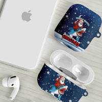 Great White Christmas Shark Christmas AirPods Case Funny Xmas Holiday Patterns - Wonder Print Shop