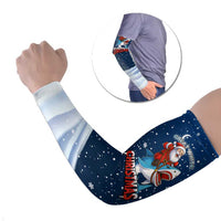 Great White Christmas Shark Christmas Arm Sleeves Funny Xmas Holiday Patterns - Wonder Print Shop