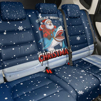 Great White Christmas Shark Christmas Back Car Seat Cover Funny Xmas Holiday Patterns - Wonder Print Shop