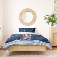 Great White Christmas Shark Christmas Bedding Set Funny Xmas Holiday Patterns - Wonder Print Shop