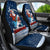 Great White Christmas Shark Christmas Car Seat Cover Funny Xmas Holiday Patterns - Wonder Print Shop