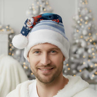 Great White Christmas Shark Christmas Santa Hat Funny Xmas Holiday Patterns - Wonder Print Shop