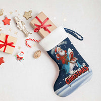 Great White Christmas Shark Christmas Stocking Funny Xmas Holiday Patterns - Wonder Print Shop