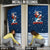 Great White Christmas Shark Christmas Door Cover Funny Xmas Holiday Patterns - Wonder Print Shop