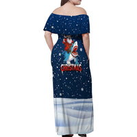Great White Christmas Shark Christmas Family Matching Off Shoulder Maxi Dress and Hawaiian Shirt Funny Xmas Holiday Patterns - Wonder Print Shop