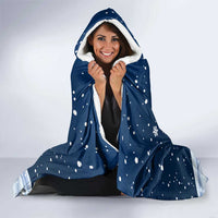 Great White Christmas Shark Christmas Hooded Blanket Funny Xmas Holiday Patterns - Wonder Print Shop