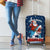 Great White Christmas Shark Christmas Luggage Cover Funny Xmas Holiday Patterns - Wonder Print Shop