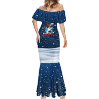 Great White Christmas Shark Christmas Mermaid Dress Funny Xmas Holiday Patterns - Wonder Print Shop