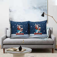 Great White Christmas Shark Christmas Pillow Cover Funny Xmas Holiday Patterns - Wonder Print Shop