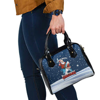 Great White Christmas Shark Christmas Shoulder Handbag Funny Xmas Holiday Patterns - Wonder Print Shop