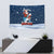 Great White Christmas Shark Christmas Tapestry Funny Xmas Holiday Patterns - Wonder Print Shop