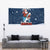 Great White Christmas Shark Christmas Tapestry Funny Xmas Holiday Patterns - Wonder Print Shop