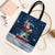 Great White Christmas Shark Christmas Tote Bag Funny Xmas Holiday Patterns - Wonder Print Shop