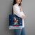 Great White Christmas Shark Christmas Tote Bag Funny Xmas Holiday Patterns - Wonder Print Shop