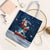 Great White Christmas Shark Christmas Tote Bag Funny Xmas Holiday Patterns - Wonder Print Shop